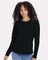 Next Level® Women's Cotton Relaxed Crewneck Long Sleeve T-Shirt